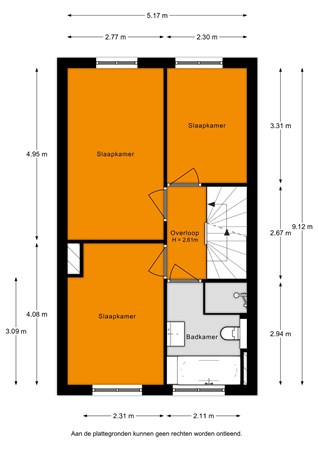 Floorplan - Jade 4, 2371 LB Roelofarendsveen